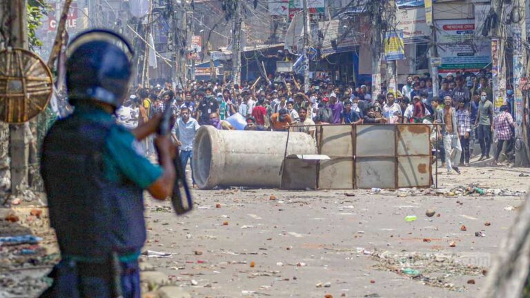 জুলাই আন্দোলন দমনে