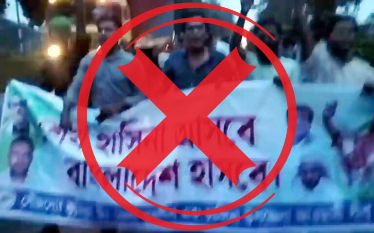 ভাড়াটে লোক দিয়ে ঝটিকা মিছিল