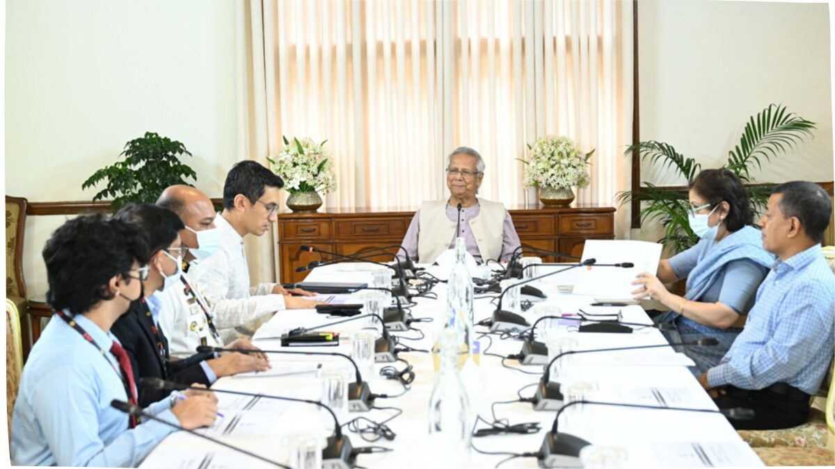 সমুদ্রই হবে বিশ্বের পথে আমাদের মহাসড়ক প্রধান উপদেষ্টা