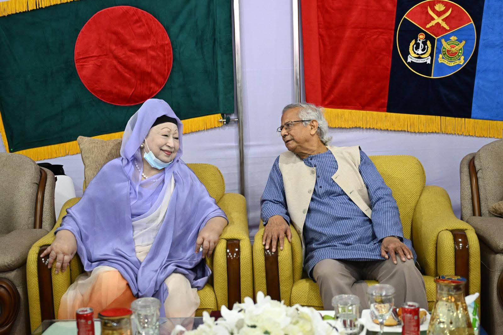Muhammad Yunus Khaleda Zia