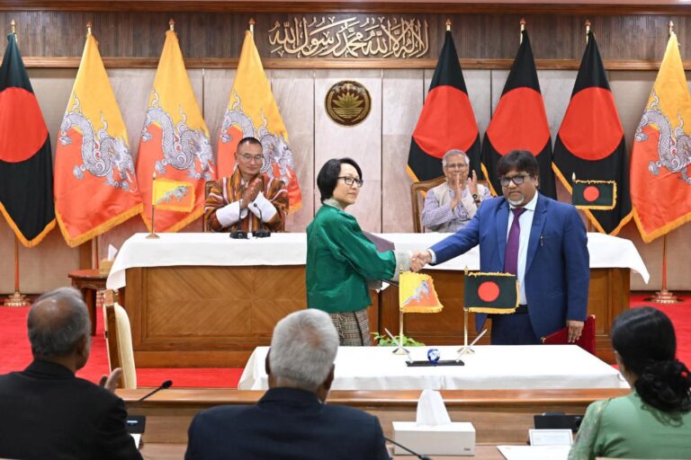 Bangladesh and Bhutan sign MoUs